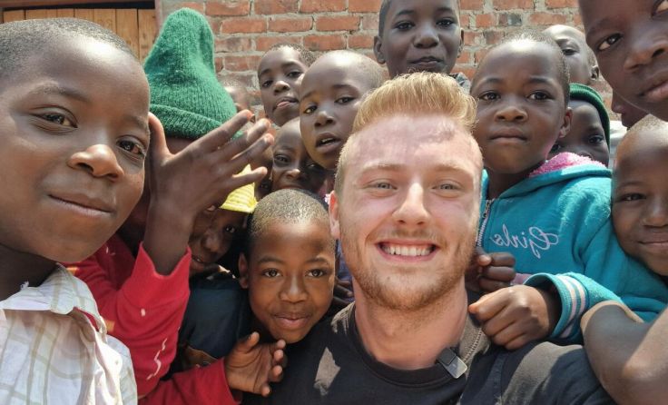 Der Natternbacher Gabriel Reifinger gab Fitness-Workshops in Simbabwe. (Foto: Reifinger)