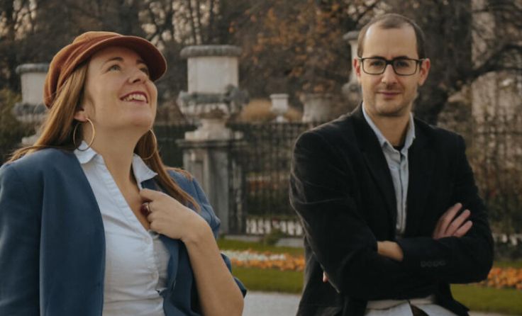 Das Jazz-Duo "On Cue" kommt nach Waizenkirchen. (Foto: On Cue)