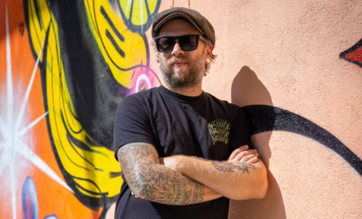 Daniel Rappitsch ist Graffiti-Künstler. (Foto: Markus Lateraner)