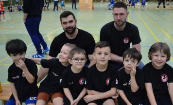Minihandballfest in der Eferdinger Bezirkssporthalle