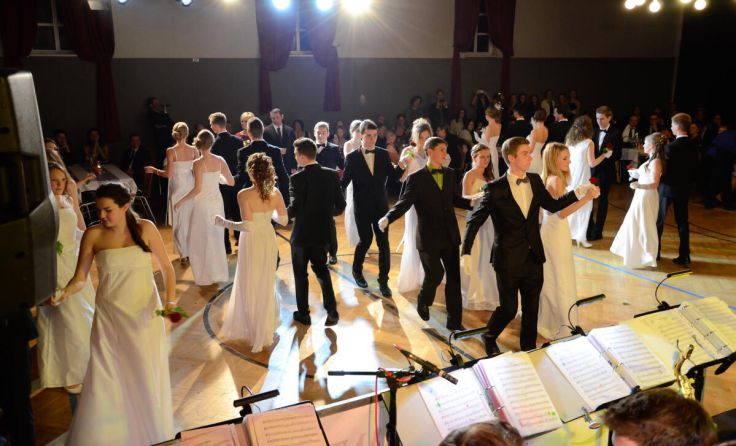 Beim Haager Turnerball wird aufgetanzt. (Foto: Heidi Binder)