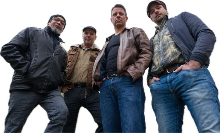 Downbound Train treten im Eferdinger KulturBahnhof auf. (Foto: Downbound Train)