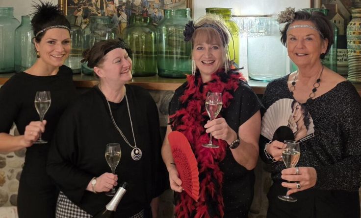 In Eferdinger Café auf den Opernball einstimmen (Foto: BPW Eferding-Donautal)