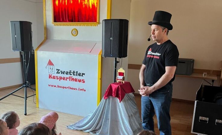 Der Kasperl war zu Gast in St. Thomas. (Foto: Grüne St. Thomas)