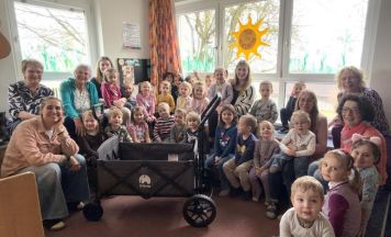 Bollerwagen für Heiligenberger Kindergarten