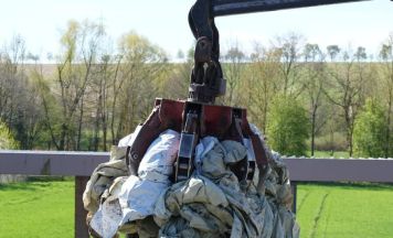 Silofoliensammlung im Bezirk Grieskirchen