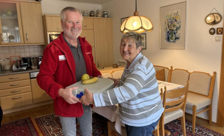 Monika Schwarz erhält täglich Mahlzeiten von "Essen auf Rädern". (Foto: RK Eferding)