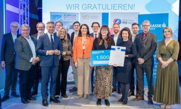Pöttingerin holte sich den Innovation-Award FH Wels