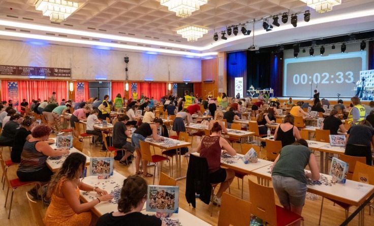 Die österreichischen Puzzle-Meisterschaften (Foto: Ravensburger)