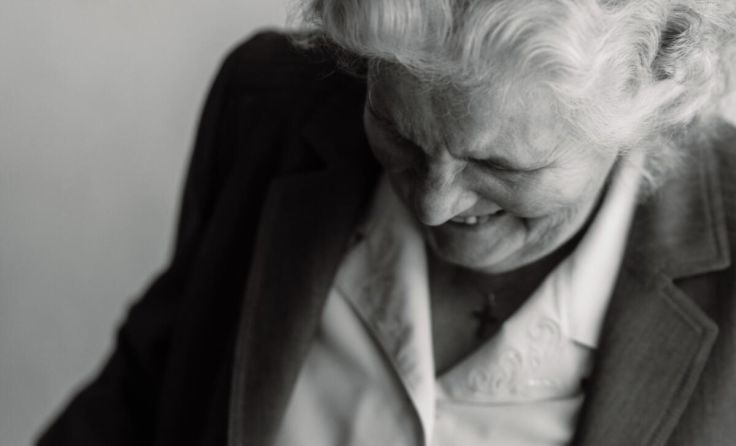 Im Waizenkirchner Geschäft "b. wie berta" sind verschiedene Portraits zu sehen. (Foto: Mike Raab)