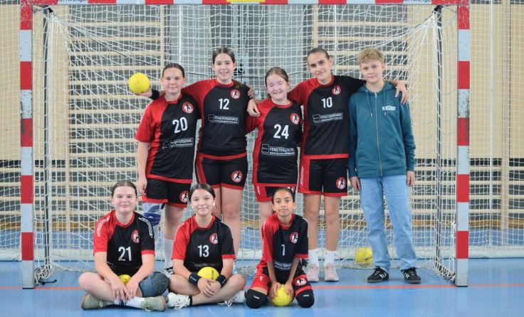 Die U12-Mädels des HC Eferding unterlagen gegen die HC Linz AG Ladies II. (Foto: HC Eferding)