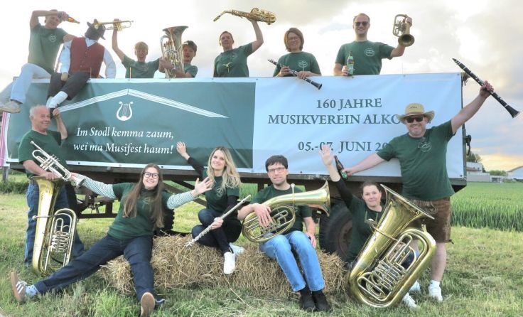 Der MV Alkoven begeht das Jubiläum mit einem Bezirksmusikfest. (Foto: MV Alkoven)