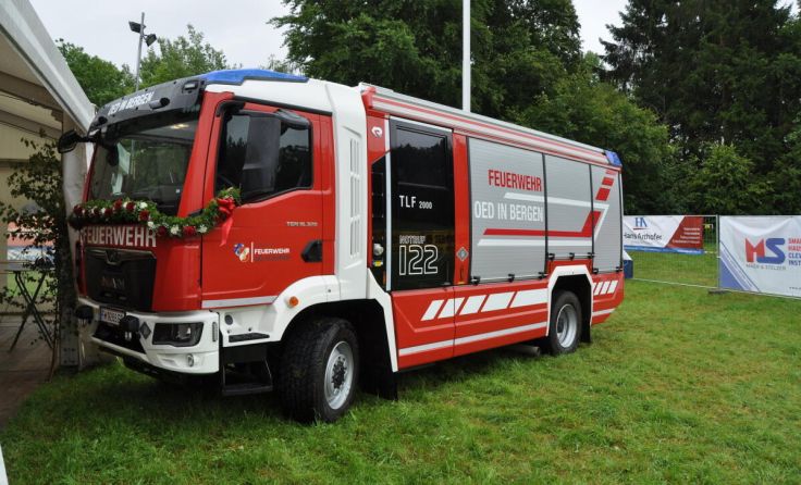 Das neue Tanklöschfahrzeug (Foto: FF Oed in Bergen)