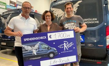 Natternbacher Unternehmen feiert Jubiläum mit Spende