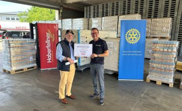 Rotary Club Grieskirchen spendet Notstromaggregate für die Ukraine
