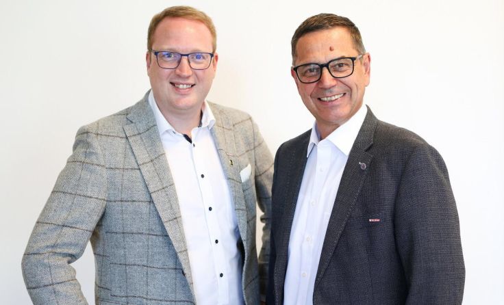 WKO-Obmann Tobias Luger (l.) und WKO-Leiter Hans Moser (Foto: Andreas Maringer)