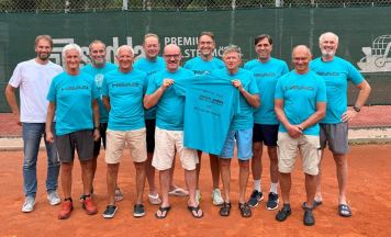 Bad Schallerbacher Tennis-Senioren steigen in Oberösterreich-Liga auf