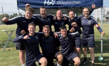Grieskirchner Faustballer steigen in erste Landesliga auf