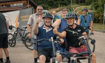 Benefizradeln in Neukirchen und Eschenau