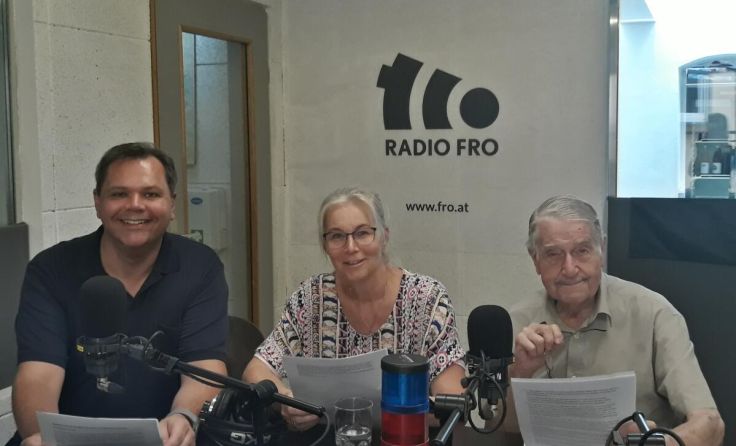 Autor Peter Pohn, Sängerin Liane Locker und Theaterlegende Eugen Victor (Foto: Peter Pohn)