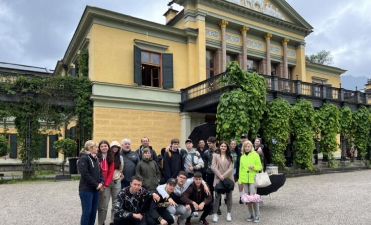Auch Bad Ischl wurde ein Besuch abgestattet. (Foto: HAK Perg)
