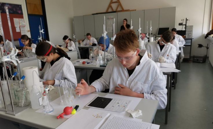 47 Schüler stellten sich den kniffligen Aufgaben. (Foto: Doris Gratzer-Wiesinger)