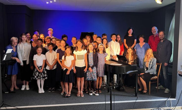 Die Schüler (Foto: LMS St. Georgen/G.)