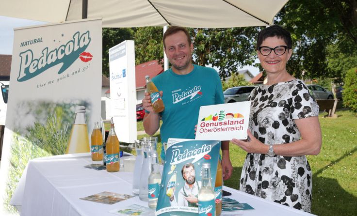 Auch Pedacola war auf dem Genussland-Tag vertreten. (Foto: Land OÖ/Ernst Grilnberger)
