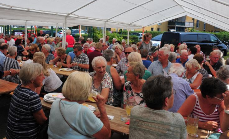 Geselliges Beisammensein am Areal des Siedlervereins Perg. (Foto: PVOÖ)