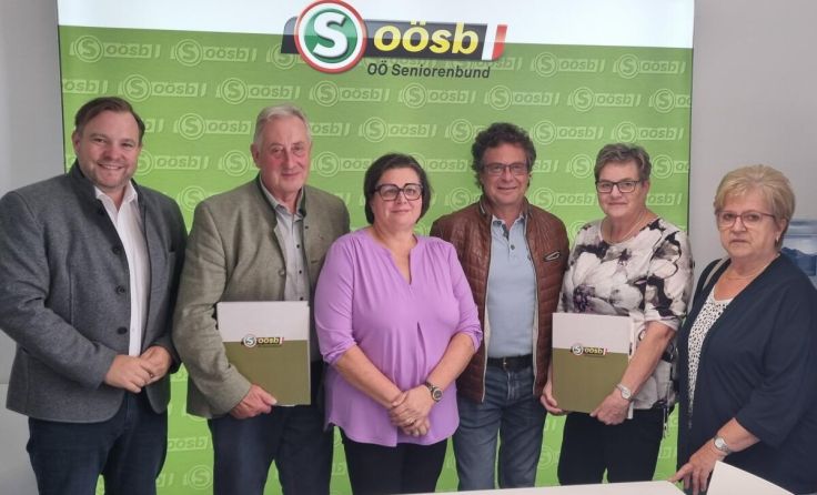 Dem Landesleitungsbüro wurde ein Besuch abgestattet. (Foto: OÖ Seniorenbund)