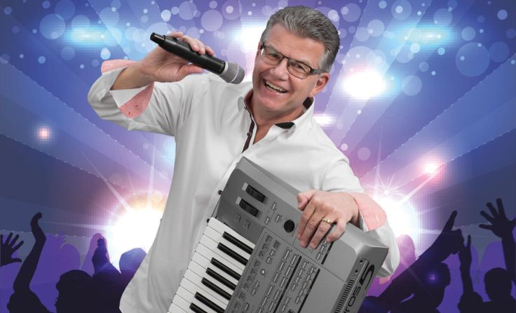 Engelbert unterhält die Gäste (Foto: Engelbert)