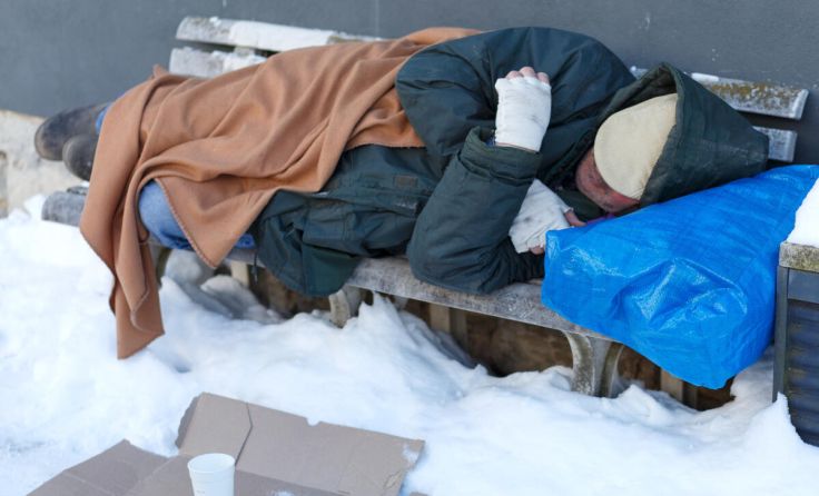 Obdachlosigkeit ist kein städisches Phänomen. (Foto: adobeStock/Juefrateam)
