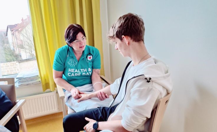 Interessierte können sich über Gesundheits- und Pflegeberufe informieren. (Foto: SHV Perg)