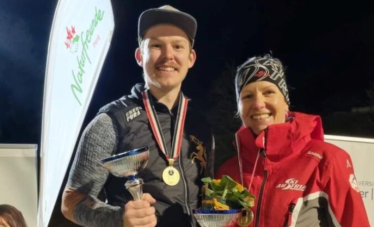 Die Sieger Daniel Steininger und Karin Baran. (Foto: Privat)