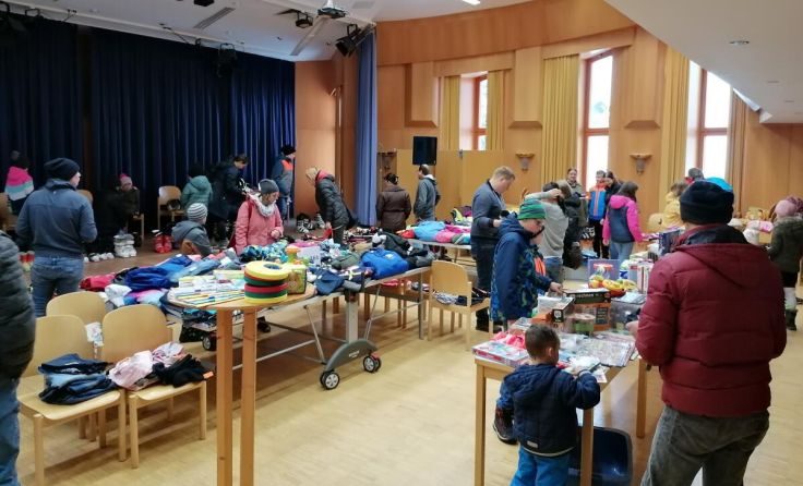 Der Tauschbasar findet in der Volksschule St.Georgen/Walde statt. (Foto: privat)
