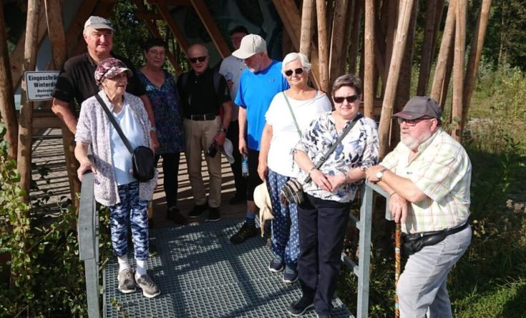 Die Diabetikergruppe Braunau trifft sich wöchentlich für eine kleine Wanderung. (Foto: privat)