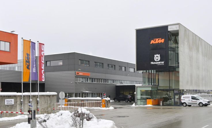 KTM Werk in Mattighofen (Foto: Manfred Fesl)
