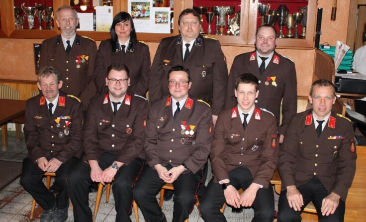Die Freiwillige Feuerwehr Hörbach lud zur Jahresvollsammlung. (Foto: FF Hörbach)