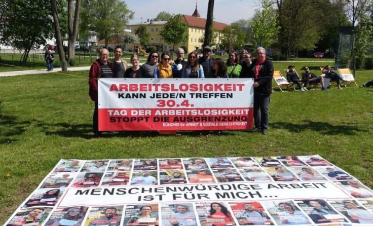 Weniger bekannt als der 1. Mai ist der Tag der Arbeitslosigkeit. (Foto: Bündnis Arbeit)