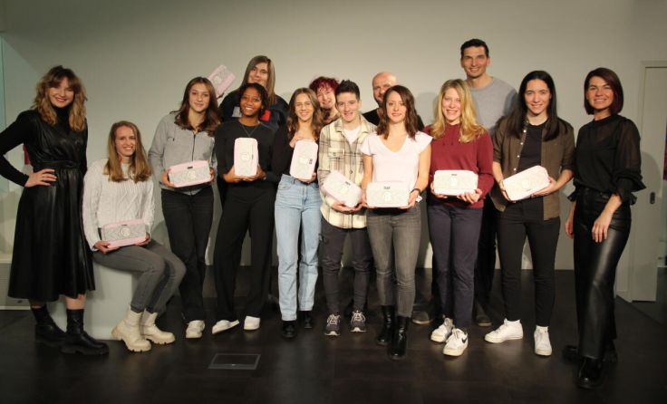 Die Landemeisterinnen erhielten ein Haarstyling vom Partner Goldwell. (Foto: KAO)