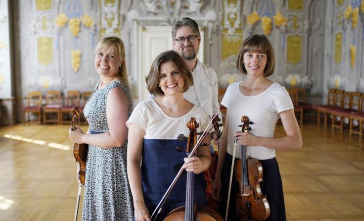 Das bekannte Streichquartett kommt am 4. April nach Neuhofen. (Foto: Atalante Quartett)