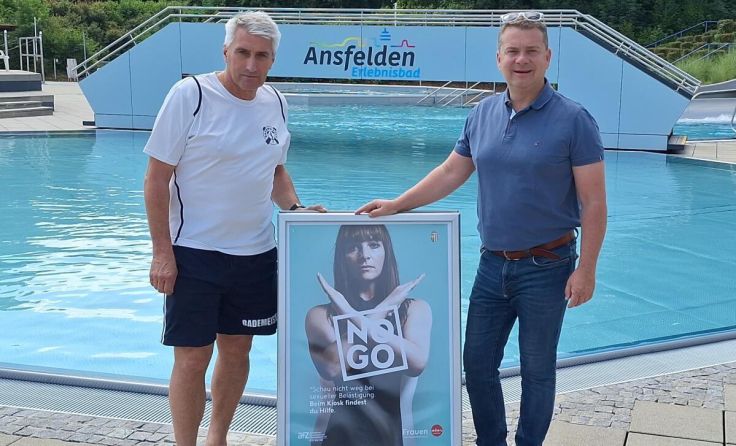"No Go" im Erlebnisfreibad Ansfelden (Foto: Pressereferat Ansfelden)