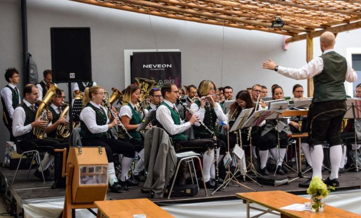 Beim Frühshoppen in Allhaming spielt der MV Natternbach auf. (Foto: Stefanie Hintringer)