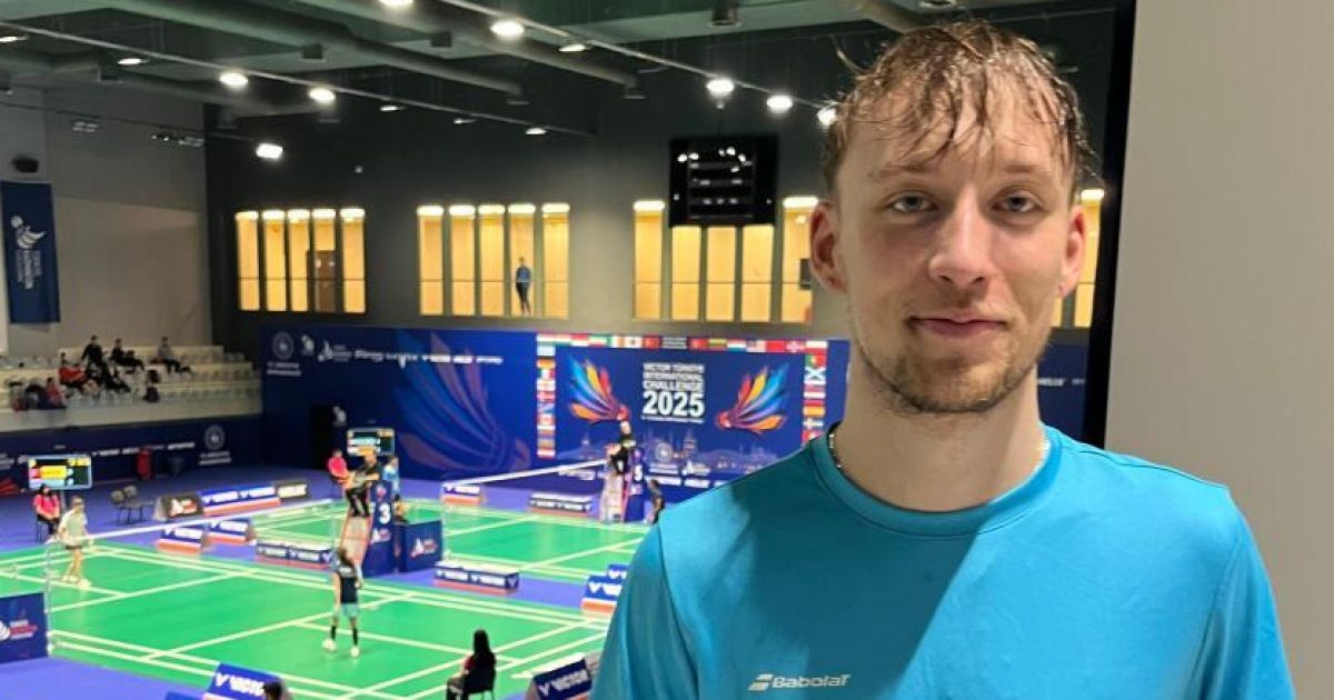 Kai Niederhuber: Round of 16 at Turkey Badminton Tournament