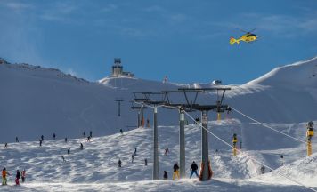Pisten-Drama in Niederösterreich: Notarzthubschrauber im Einsatz