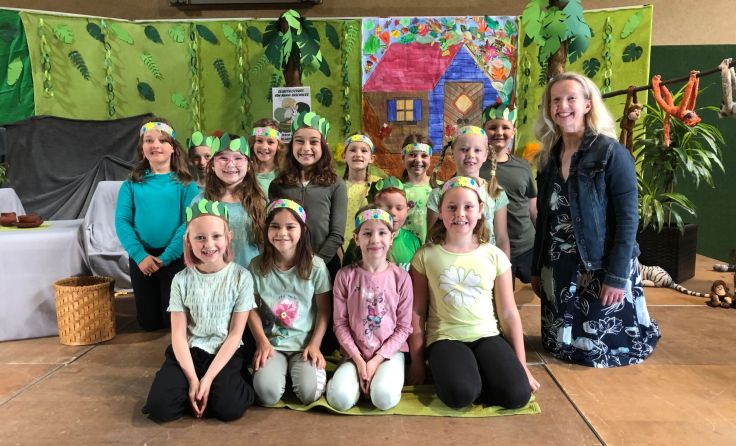 Chor der Gastgeberschule VS Ternberg (Bildrechte: Privat)