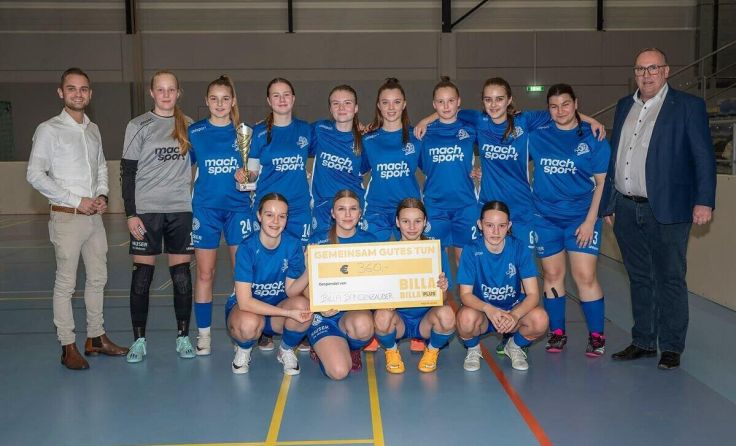 Die Frauen-Siegermannschaft: Union Kleinmünchen (Foto: Roman Jansenberger)