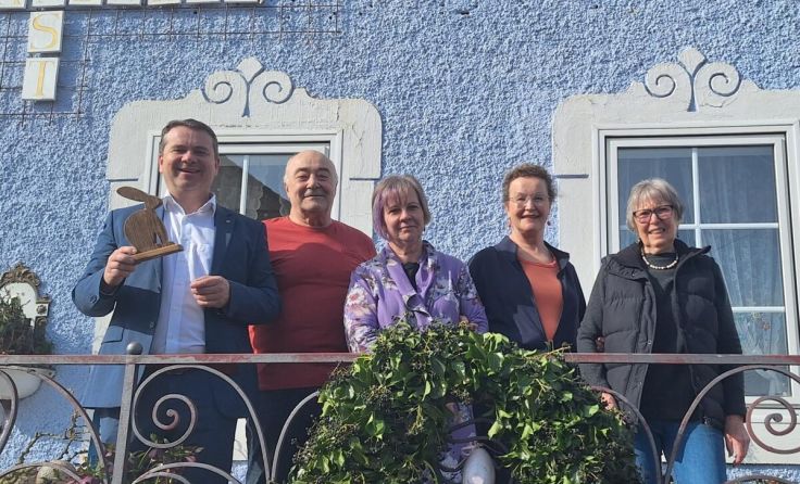 Osterausstellung in Kremsdorf im blauem Haus. (Foto: Stadtgemeinde Ansfelden)
