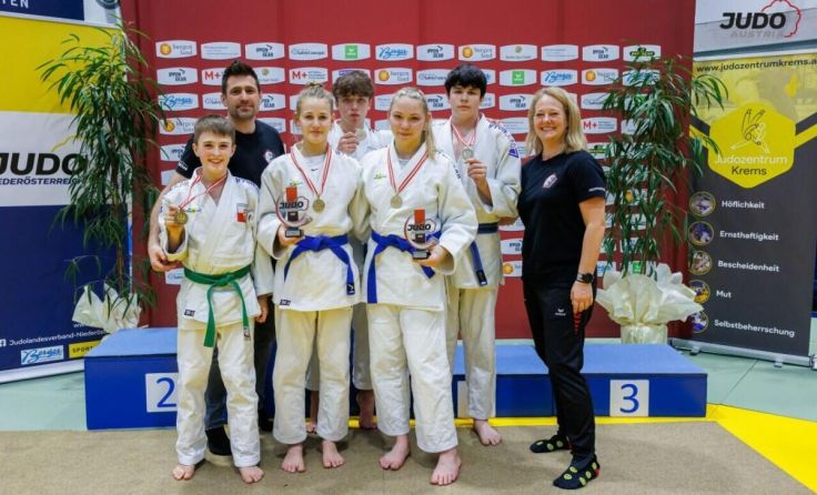 Großer Erfolg für Judokas vom ASKÖ Fairdrive Leonding. (Foto: Oliver Sellner/Judo Austria)