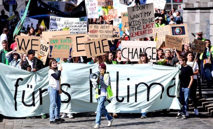 Fridays for Future veranstalten immer wieder Klimademos. (Foto: Volker Weihbold)